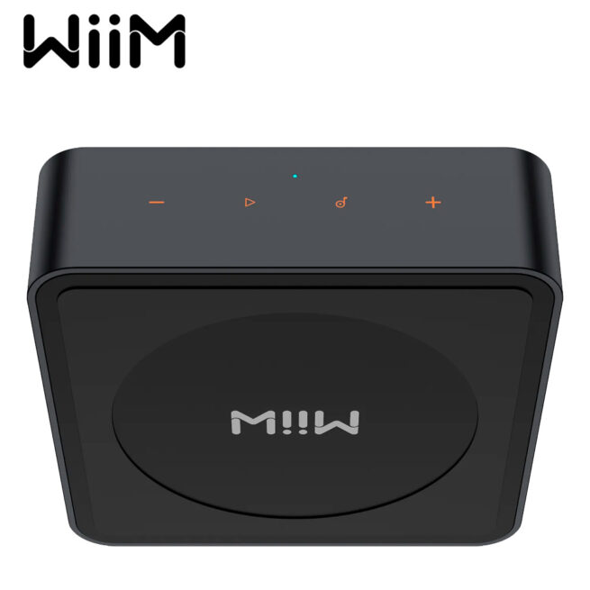 WiiMpro 2 WiiM Pro Plus audiostriimeri/ multiroom- verkkosoitin Erittäin helppokäyttöinen huippuluokan verkkostriimeri, jolla voit kuunnella eturivin musiikkipalveluita ja luoda koko kodin langattoman äänijärjestelmän. Kytke WiiM Pro Plus suoraan jo olemassa olevaan äänijärjestelmääsi tai aktiivikaiuttimiin, ja toista korkealaatuista musiikkia WiFi:n, NAS-laitteen ja paikallisten äänitiedostojen kautta. Liitäntäpuolelta löytyvät niin analoginen RCA-tulo ja -lähtö kuin digitaalinen optinen tulo ja lähtö sekä digitaalinen koaksiaalinen sisääntulo. Laite saa virtansa USB-C-liitännän kautta.
